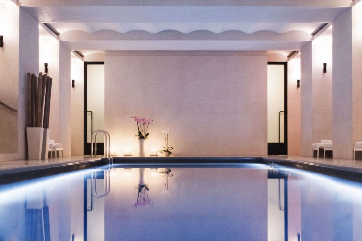 Pool at the Akasha Spa Cafe Royal London