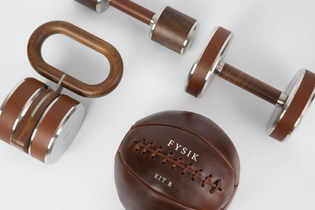 Assorted luxury bespoke gym equipment from FYSIK