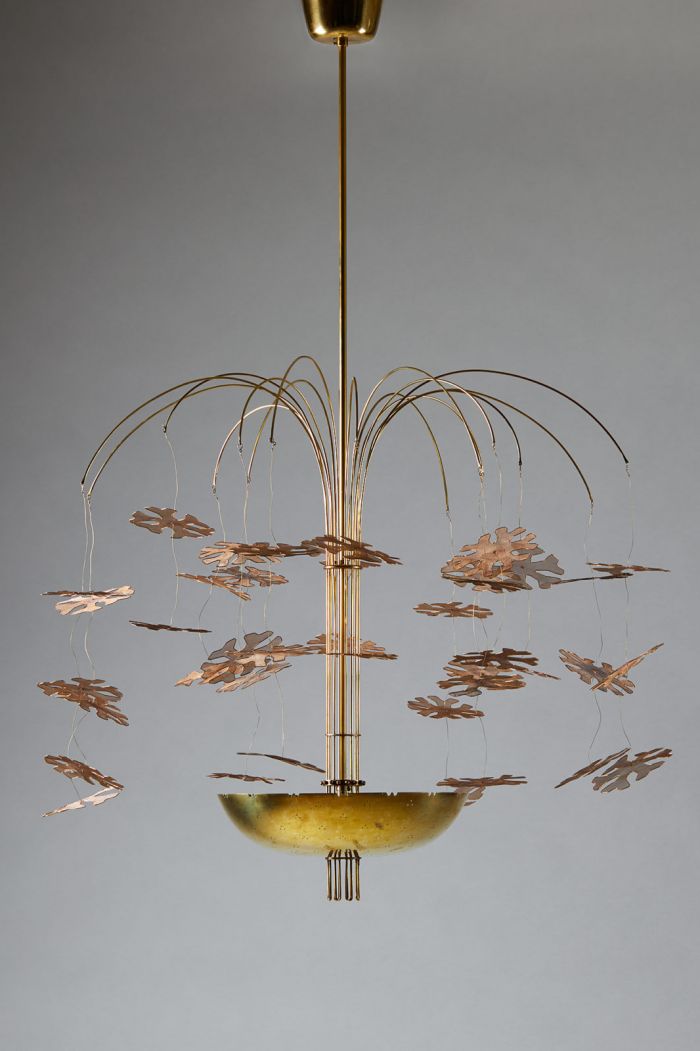 Paavo Tynell 'Fantasia' snowflake Chandelier Modernity